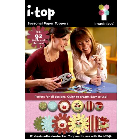 Imaginisce - I-Top Toppers - Paper Stickers - Seasonal