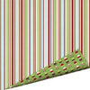 Imaginisce - Polar Expressions Christmas Collection - 12 x 12 Double Sided Paper - Pine and Peppermint