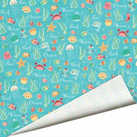 Imaginisce - Splash Dance Collection - 12 x 12 Double Sided Paper with Glossy Accents - Bathing Beauties, CLEARANCE