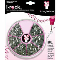 Imaginisce - I-Rock - Hot Rocks Compact - Self Adhesive Gems - Crystal Assortment
