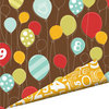 Imaginisce - Birthday Bash Collection - 12 x 12 Double Sided Paper with Glossy Accents - It's A Party, CLEARANCE