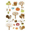 Imaginisce - Apple Cider Collection - Rub Ons - Hurry Scurry Icons, CLEARANCE
