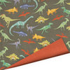 Imaginisce - Dinosaur Roar Collection - 12 x 12 Double Sided Paper with Varnish Accents - I Dig Dinos, CLEARANCE