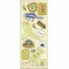 Imaginisce - Dinosaur Roar Collection - Chipboard Stickers with Varnish Accents - Prehistoric Pals, CLEARANCE