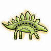 Imaginisce - Dinosaur Roar Collection - Snag 'em Acrylic Stamps - Steggy, CLEARANCE