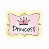 Imaginisce - Enchanted Collection - Snag 'em Acrylic Stamps - Crown Princess