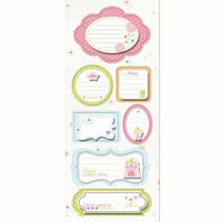 Imaginisce - Enchanted Collection - Sticker Stacker - 3 Dimensional Stickers - True Love Tag