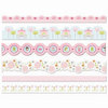 Imaginisce - Enchanted Collection - Adhesive Border Strips with Varnish Accents - Belle of the Ball