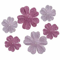 Imaginisce - Garden Party Collection - Floral Flourish - Pinks