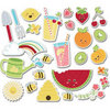 Imaginisce - Berrylicious Collection - Die Cut Cardstock Pieces - Juicy Fruits