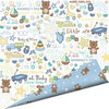 Imaginisce - Little Cutie Collection - 12 x 12 Double Sided Paper with Glossy Accents - Snips and Snails