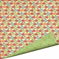 Imaginisce - Happy Harvest Collection - 12 x 12 Double Sided Paper with Glossy Accents - Apple Crisp