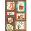 Imaginisce - Happy Harvest Collection - Sticker Stacker - 3 Dimensional Stickers with Glossy Accents - Pile on the Fun