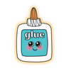 Imaginisce - Geek is Chic Collection - Snag 'em Acrylic Stamps - Glue