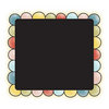 Imaginisce - Sole Sisters Collection - Snag 'em Acrylic Stamps - Scallop Frame