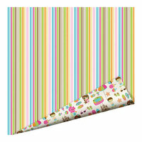 Imaginisce - Makin' Waves Collection - 12 x 12 Double Sided Paper with Glossy Accents - Tropical Heatwave