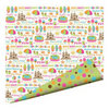 Imaginisce - Makin' Waves Collection - 12 x 12 Double Sided Paper with Glossy Accents - Hot! Hot! Hot!