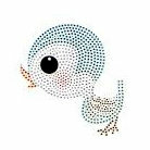 Imaginisce - Twitterpated Collection - Studded Stickers - Bluebird