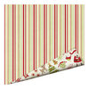 Imaginisce - Christmas Cheer Collection - 12 x 12 Double Sided Paper with Glossy Accents - Candy Cane Forest