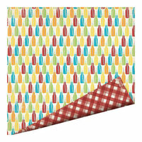 Imaginisce - Endless Summer Collection - 12 x 12 Double Sided Paper - Soda Pop
