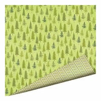 Imaginisce - Outdoor Adventure Collection - 12 x 12 Double Sided Paper - Forest