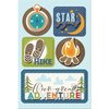 Imaginisce - Outdoor Adventure Collection - Sticker Stacker - 3 Dimensional Stickers with Glossy Accents - S'more