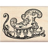 Inkadinkado - Holiday Collection - Wood Mounted Stamps - Elegant Sleigh