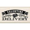 Inkadinkado - Valentine's Day Collection - Wood Mounted Stamps - Valentine Delivery