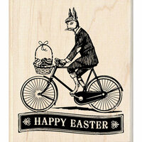 Inkadinkado - Easter Collection - Wood Mounted Stamps - Easter Delivery
