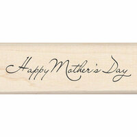 Inkadinkado - Mother's Day Collection - Wood Mounted Stamps - Happy Mother's Day