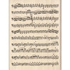 Inkadinkado - Wood Mounted Stamps - Music Sheet, CLEARANCE