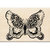 Inkadinkado - Designer Collection - Wood Mounted Stamps - Large Butterfly