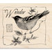 Inkadinkado - Designer Collection - Wood Mounted Stamps - Wonder Bird