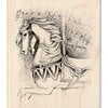 Inkadinkado - Sketches Collection - Wood Mounted Stamps - Carousel Horse