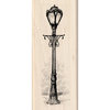 Inkadinkado - Sketches Collection - Wood Mounted Stamps - Park Lamp Post