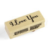Inkadinkado - Valentine's Day Collection - Wood Mounted Stamps - I Love You