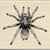 Inkadinkado - Sketches Collection - Halloween - Wood Mounted Stamps - Tarantula