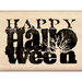 Inkadinkado - Inkblot Collection - Halloween - Wood Mounted Stamps - Happy Halloween
