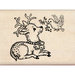 Inkadinkado - Holiday Collection - Christmas - Wood Mounted Stamps - Dear and Bird