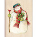 Inkadinkado - Holiday Collection - Christmas - Wood Mounted Stamps - Snowman