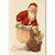Inkadinkado - Holiday Collection - Christmas - Wood Mounted Stamps - Santa Chimney