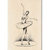 Inkadinkado - Out on the Town Collection - Wood Mounted Stamps - Ballerina Dancer