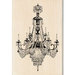 Inkadinkado - Out on the Town Collection - Wood Mounted Stamps - Ballroom Chandeliers