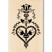 Inkadinkado - Valentine's Day Collection - Wood Mounted Stamps - Folk Art Heart