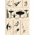 Inkadinkado - Layering Wood Scenes Collection - Wood Mounted Stamps - Outer Space Set