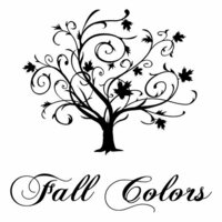 Inkadinkado - Refresh Collection - Clear Acrylic Stamps - Mini Fall Color Tree, CLEARANCE