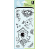 Inkadinkado - Spring Collection - Clear Acrylic Stamps - Nature's Garden