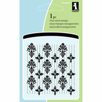 Inkadinkado - Summer Collection - Clear Acrylic Stamps - Mini Victorian Pattern