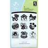 Inkadinkado - Clear Acrylic Stamp Set with Acrylic Block - Dogs
