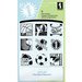 Inkadinkado - Clear Acrylic Stamp Set with Acrylic Block - Sports